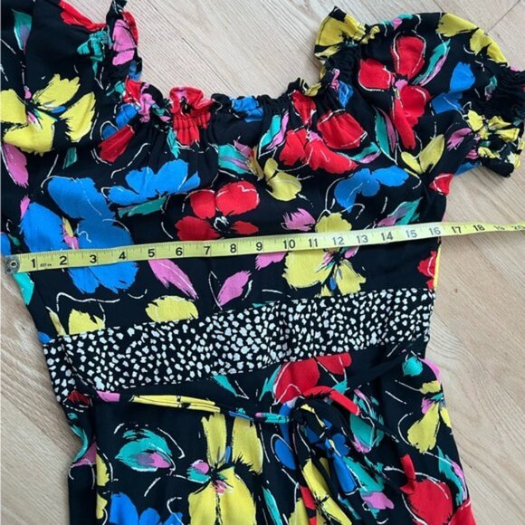 Rixo for Target Floral Long Dress 6 - Picture 7 of 9